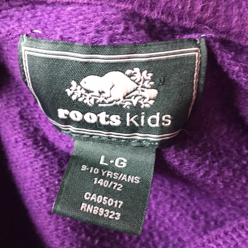 Roots Kids Tunic Sweatshirt Girl Size L 9-10 YRS - Picture 4 of 5